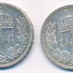1915KB 1K Ag 'Ferenc József' (2x) T:AU patina Adamo K5.1 - Image 2