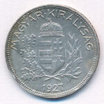 1927. 1P Ag T:XF patina, kis ph Adamo P6 - Image 2