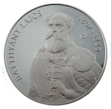 2007. 5000Ft Ag 'Batthyány Lajos' kapszulában, tanúsítvánnyal, tájékoztatóval T:PP Adamo EM209