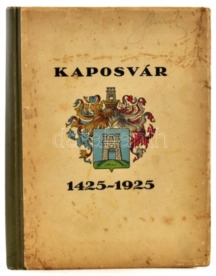 Berecz Sándor: Kaposvár rendezett tanácsú város története és fejlődése. 1425-1925. A gyűjtött adatokból összeáll. és írta - - nyug. városi műszaki tanácsos. Dr. Vétek György polgármester előszavával. Bp., 1925., Arany