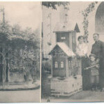 Szervesd, Zervesti (Karánsebes); Stupina preotului Joan Jucos / Ioan pap méhészete / the priest's beekeping farm, apiary
