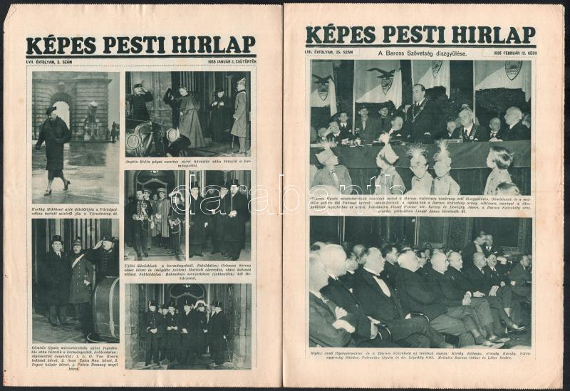 cca 1928-1931 A Képes Pesti Hírlap 13 db száma - Image 2
