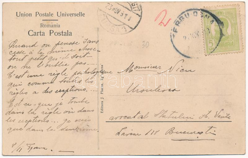 1910 Targu Ocna, Aknavásár; Salina de jos. Moara, Magaziile / salt mine, warehouse, industrial railway, mine carts - Image 2