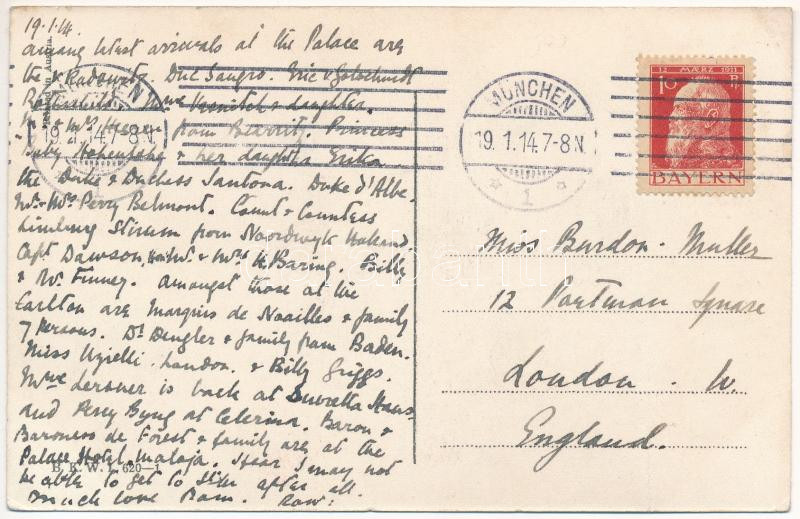 1914 Mode. B.K.W.I. 620-1. s: Mela Koehler (EK) - Image 2