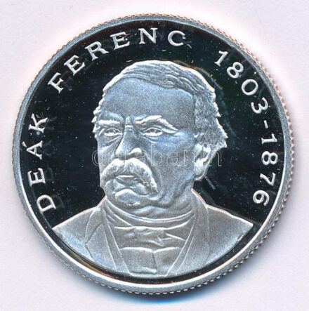 1994. 200Ft Ag 'Deák Ferenc' T:PP patina Adamo F13.1