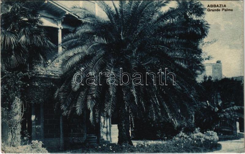 1924 Abbazia, Opatija; Grande Palma (EK)