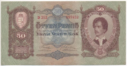 1932. 50P T:AU Adamo P14