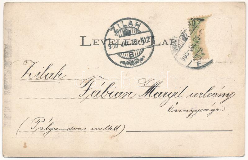 1905 Nagyvárad, Oradea; Kiszáradt Körös folyó partja. Özv. Erény S. kiadása / dried up river Cris (Rb) - Image 2
