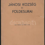 báró Nyáry Pál: Jánosi község és földesurai Budapest 1939 48p. kiadói papírkötésben (Felvidék)