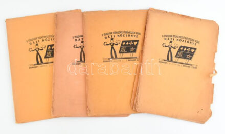 1948-1949 Mágus Híradó. A Magyar Műkedvelő Bűvészek Köre kéthavonként megjelenő beszámolója. I. évf. 3., 4-5. sz, II. évf. 6. sz. Papírkötések, az I. évf. 3. szám borítója leszakadt, a többi borítója kissé szakadozott.