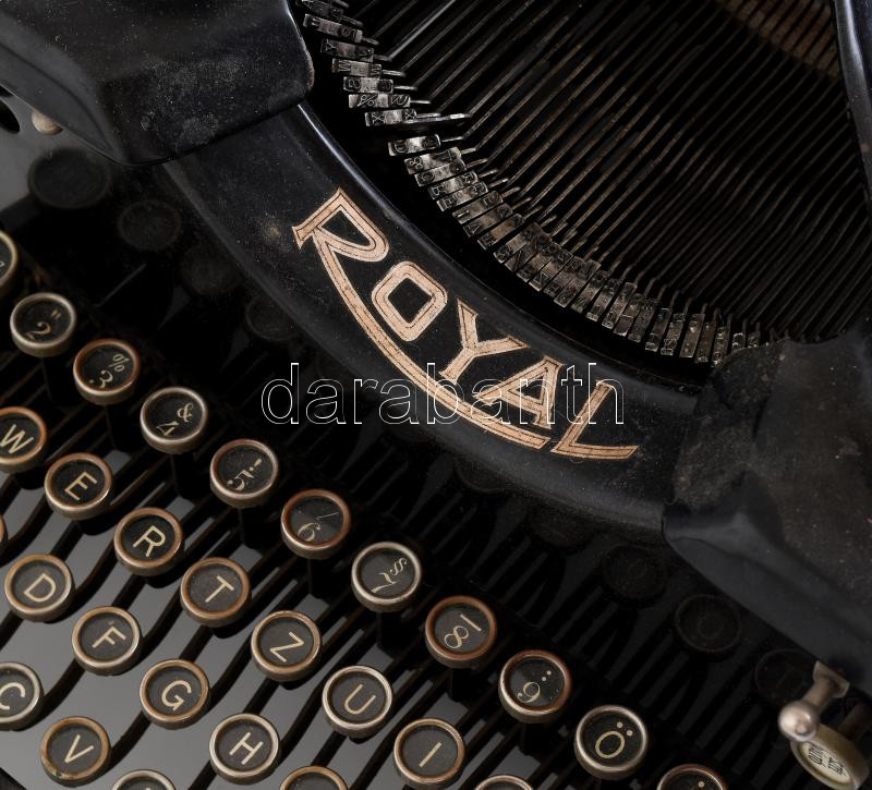 cca 1930 Royal írógép magyar billentyűzettel - Image 2