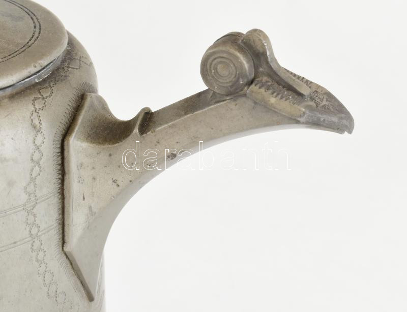 1784 Ón kanna, jelzett, 30 cm - Image 3