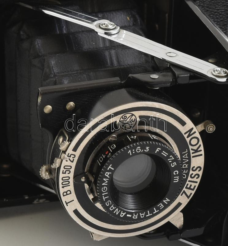 Zeiss Ikon Derwall fényképezőgép bör tokkal jó állapotban - Image 2