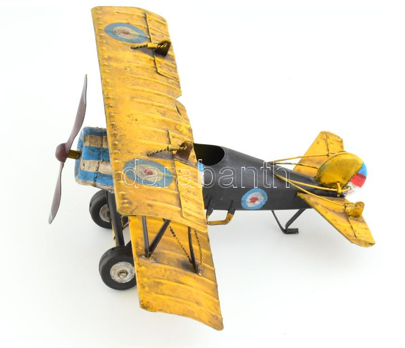Lemezjáték kétfedelű bádogrepülő 1980 Utángyártás! 27 cm - Image 2