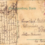 1911 Litomerice, Leitmeritz; In der Zukunft, Der Zukunftshafen. S. Engl / in the future montage, port (EB) - Image 2
