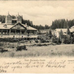 1905 Borszék-fürdő, Baile Borsec; Emausz (Emmausz) és Irenen Villa / villas (Rb)
