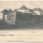 1903 Fogaras, Fagaras; vár A. Wazek kiadása / cetate / Schloss / castle (EK)