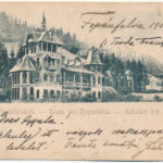 1903 Topánfalva, Topersdorf, Campeni; Schlessel és Walter-féle kastély. Csiky testvérek kiadása / castle villa (fa)