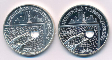 1993. 1000Ft Ag 'Labdarúgó VB - Vetődő kapus' (2x) T:PP,BU Adamo EM132