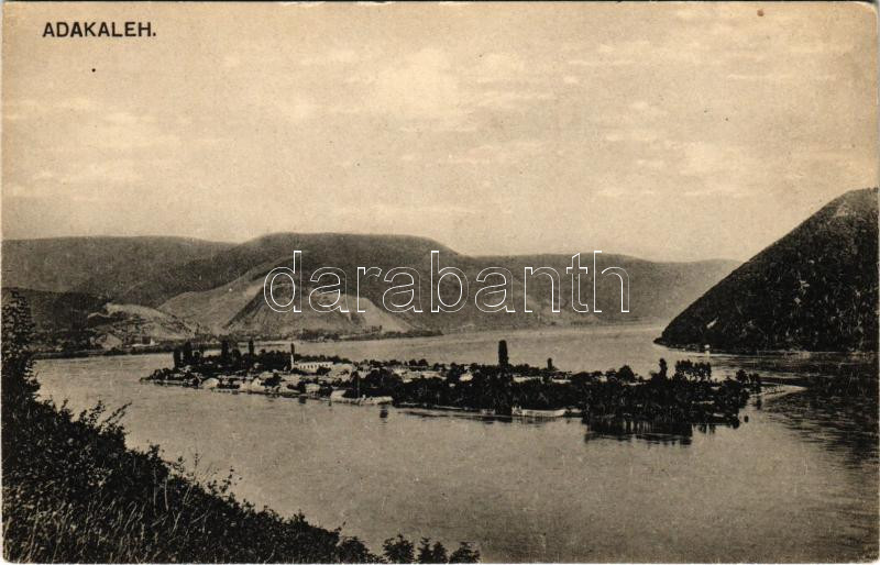 Ada Kaleh, Adakeleh; Török sziget. 8. Hutterer G. Orsova / Turkish island (EK)