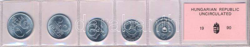 1990. 2f-50f (5xklf) forgalmi sor fóliatokban T:UNC Adamo FO23