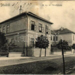 1907 Déva, Deva; M. kir. állami főreáliskola. Kroll Gyula kiadása / school (Rb)