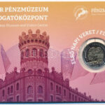 2022. 100Ft 'Magyar Pénzmúzeum és Látogatóközpont' első napi veret sorszámozott emléklapon '04657' T:UNC