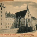 1903 Wiener Neustadt, Bécsújhely; Theresien-Militär-Academie / Austro-Hungarian K.u.K. military academy (fl)