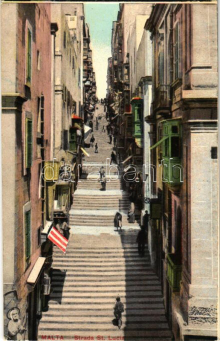 Malta, Strada St. Lucia / street view (EK)