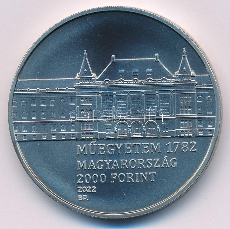 2022. 2000Ft Cu-Ni 'A BME alapításának 240. évfordulója' T:BU - Image 2