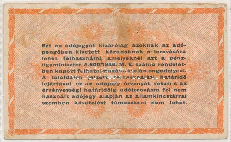 1946. 100.000.000AP T:III Adamo P55 - Image 2