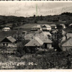 1939 Mátraszentimre, falu részlet. photo + 'POSTAÜGYN.'