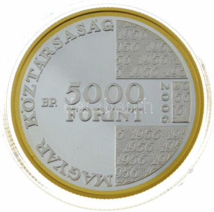 2006. 5000Ft Ag '1956-os forradalom 50. évfordulója' kapszulában T:PP Adamo EM206