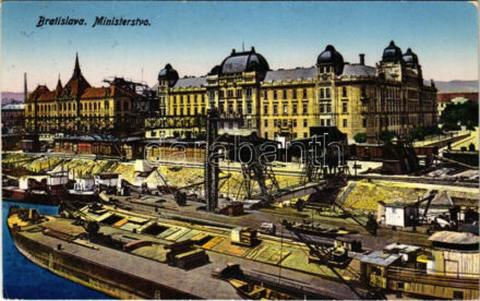 1933 Pozsony, Pressburg, Bratislava; Ministerstvo / Minisztérium / ministry (EK)