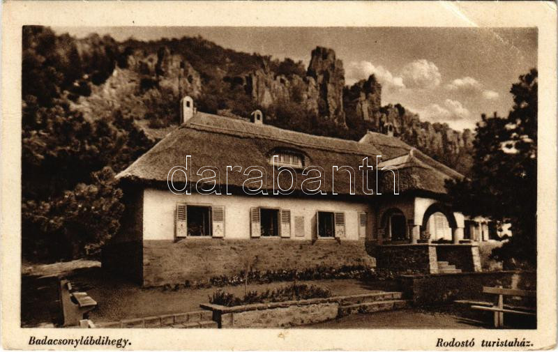 1942 Badacsonylábdihegy (Badacsonytördemic), Rodostó turistaház (EB)