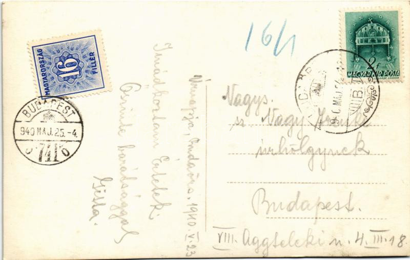 1904 Budaörs, Passió. photo - Image 2