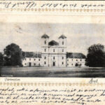 1904 Arad, Vártemplom. Kubina B. kiadása / castle church (fa)