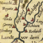 Ortelius, Abraham: Transilvania - Erdély térképe 1598. Antwerpen. Színezett rézmetszet, paszpartuban / colored copper plate engraving 110x75 mm - Image 3