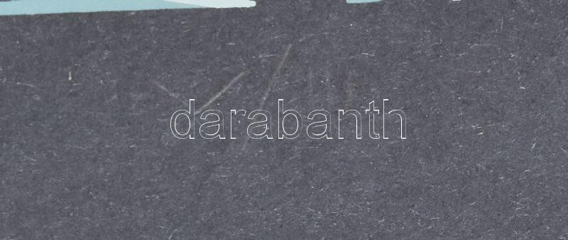 Berentz Péter (1972-): Geometrikus formák (cím nélkül), 2000. Szitanyomat, papír, jelzett, számozott (V/3), 39×39 cm - Image 3