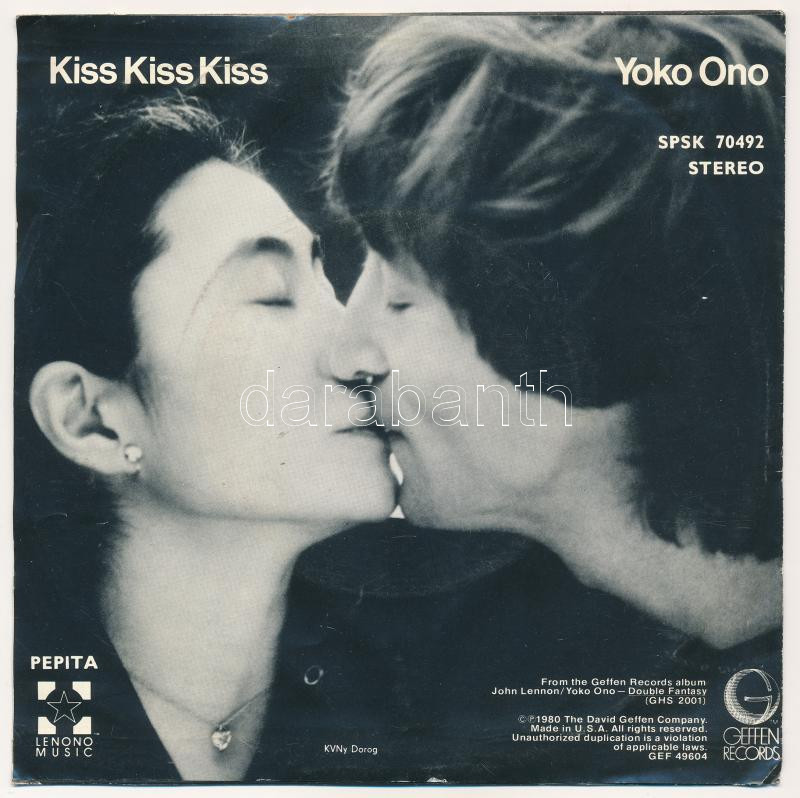 John Lennon - (Just Like) Starting Over. Vinyl, 7', Single, Stereo, 45 RPM. Pepita, Magyarország, 1981. - Image 2