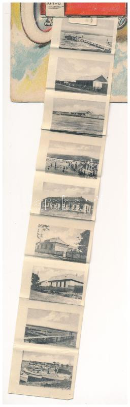 1932 Gárdony, autós kirándulás - leporellolap 10 kis képpel (fa) - Image 2