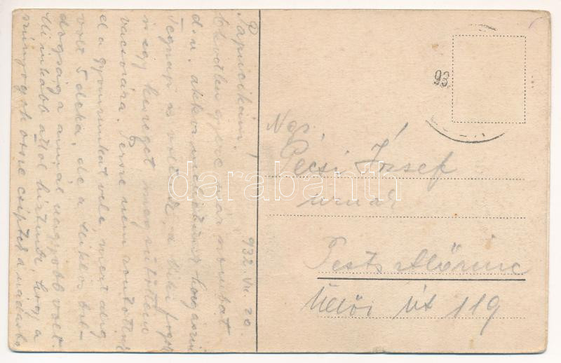 1932 Gárdony, autós kirándulás - leporellolap 10 kis képpel (fa) - Image 3