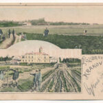 1905 Krakovany (Kolín), Zámek / castle. F. Krátky, Art Nouveau (fl)