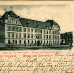 1900 Lőcse, Leutschau, Levoca; Magyar királyi állami főreál-iskola. Latzin János kiadása / Staatsoberrealschule / school (EK)