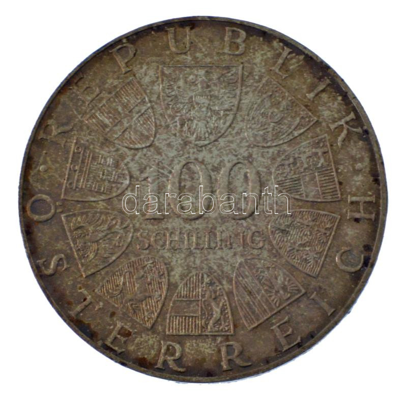 Ausztria 1974. 100Sch Ag 'XII. téli olimpia - Innsbruck 1976.' tokban T:AU Austria 1974. 100 Schilling Ag 'Winter Olympics Innsbruck 1976.' in case C:AU Krause KM#2926 - Image 2