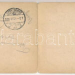 1900 Bucharest, Bukarest, Bucuresti, Bucuresci; 2-tiled folding panoramacard. Römmler & Jonas (torn at fold) - Image 2