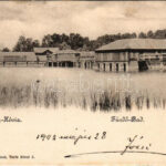 1902 Hévíz (Keszthely), fürdő. Kampmann H. 1054.