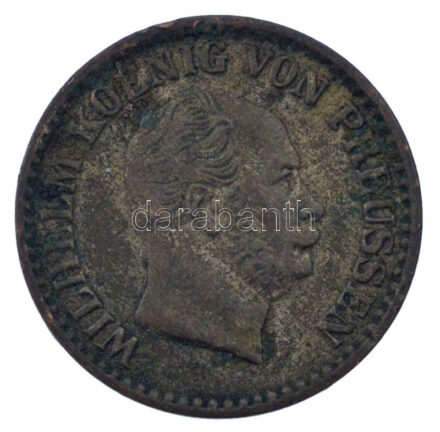 Német Államok / Poroszország 1868B 1gr Ag 'I. Vilmos' T:VF patina German States / Prussia 1868B 1 Groschen Ag 'Wilhelm I' C:VF patina Krause KM#485