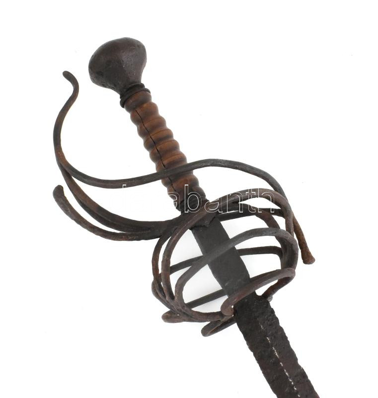 Tőrkard, cca 1600. Markolat pótolt 112 cm - Image 2