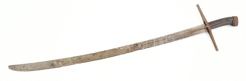 Végvári szablya széles hárítóvassal cca 1550 94 cm